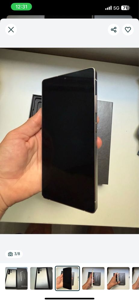 Samsung Galaxy S25 Ultra Cinza Titanio 256GB NOVO c/fatura e garantia