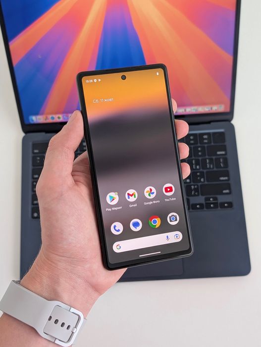 Google Pixel 6a 128Gb Charcoal Neverlock | Гугл Піксель 6а Неверлок