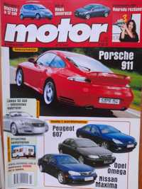 MOTOR Porsche 911, Omega, Maxima, Peugeot 607, Lexus SC 430