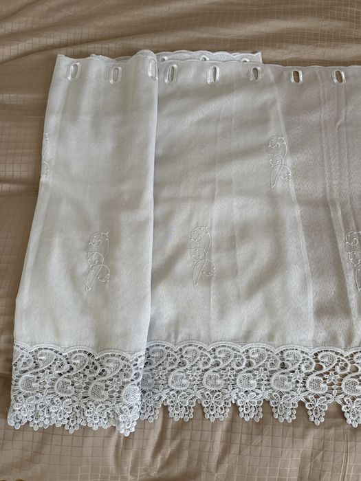 Zazdrostka firanka firana gipiura kuchnia 400 x 75