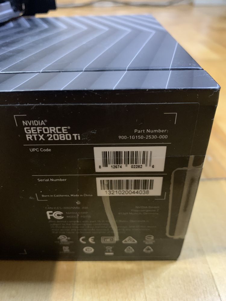 Nvidia Geforce RTX 2080 Ti Founders Edition