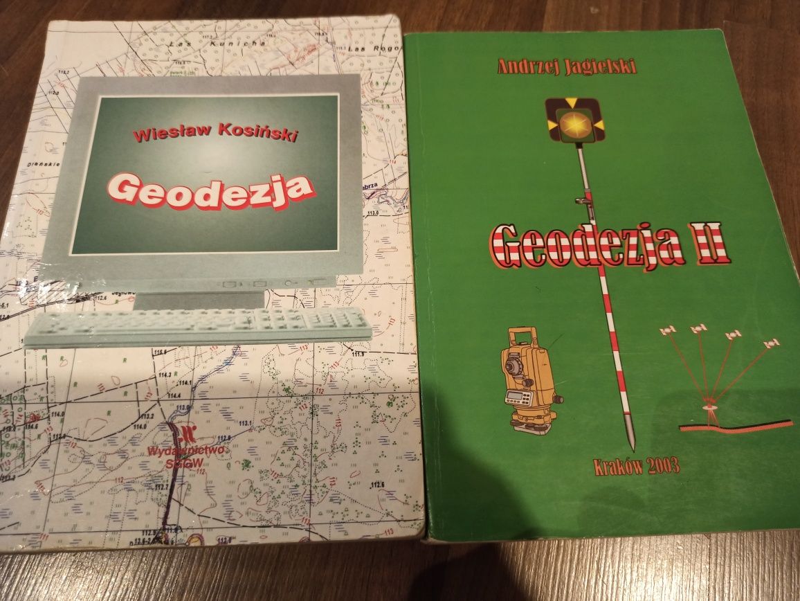 Podręczniki Geodezja I i II