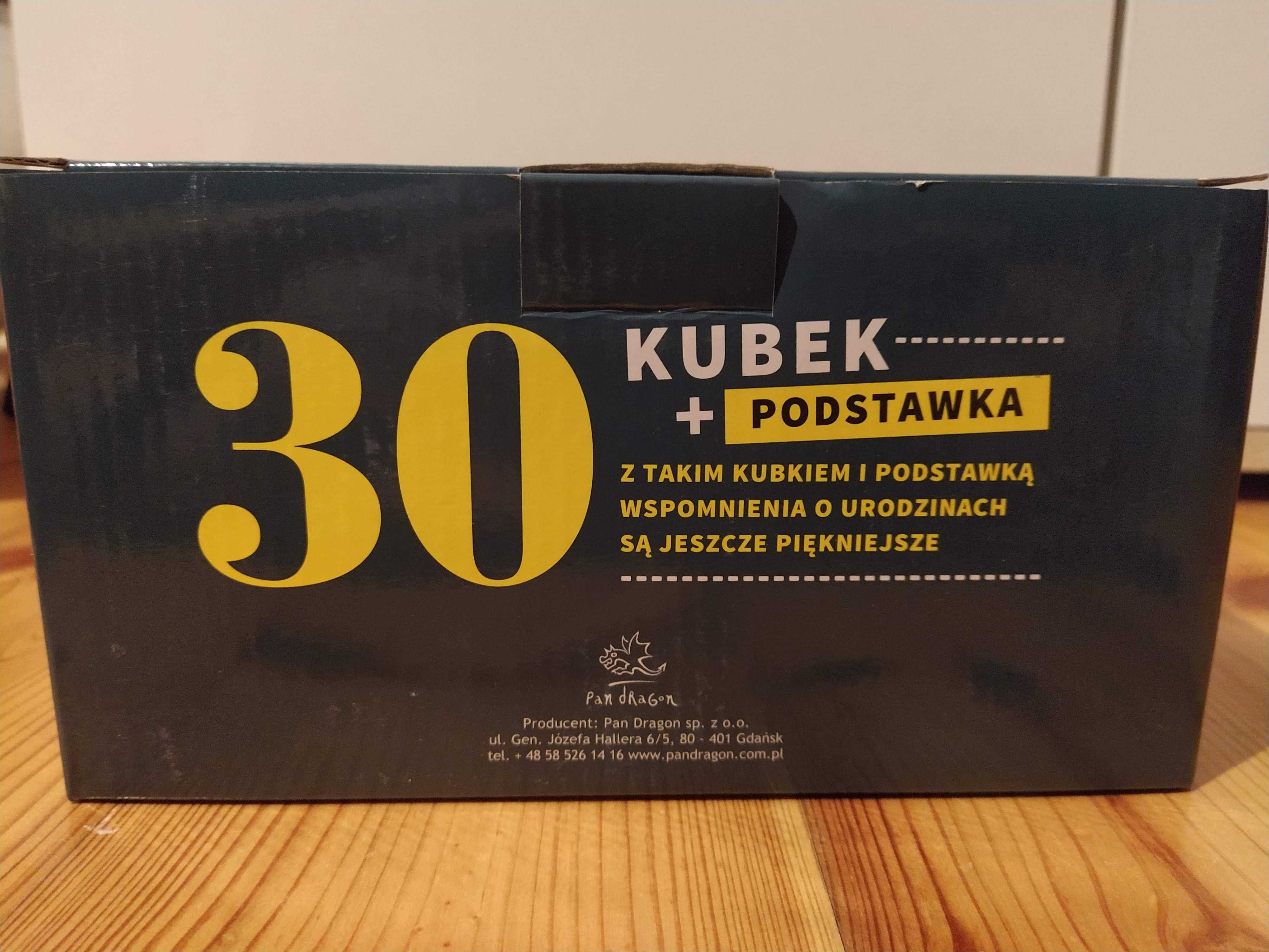 Kubek neon z podstawką - 30