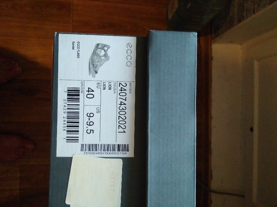 Женские . кожаные  .сандалии , босоножки.ECCO