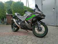 Kawasaki Ninja Ninja 500 SE, 2700km, Kat. A2, 2024 rok, SC Project