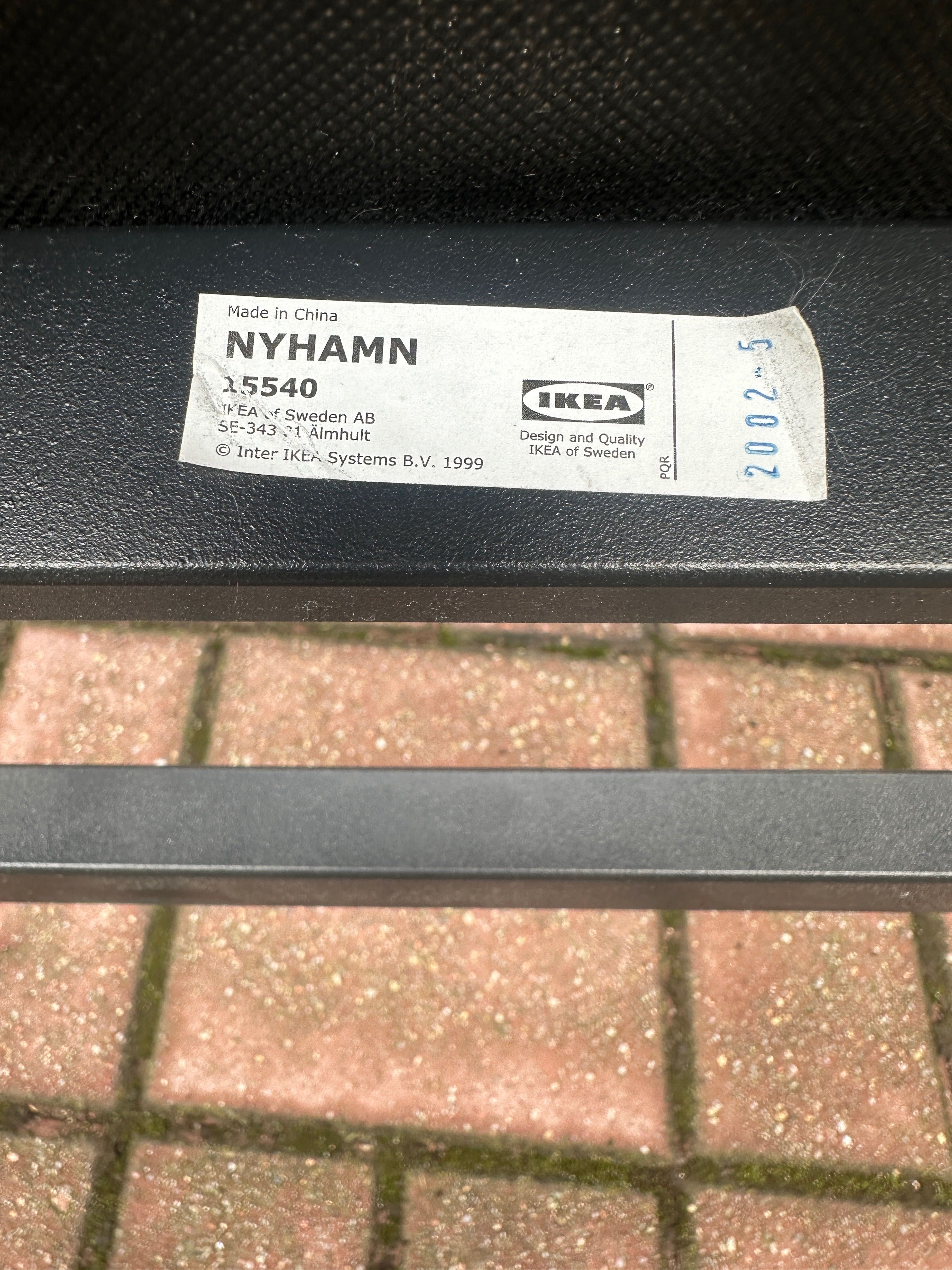 IKEA NYHAMN sofa 3 osobowa z materacem