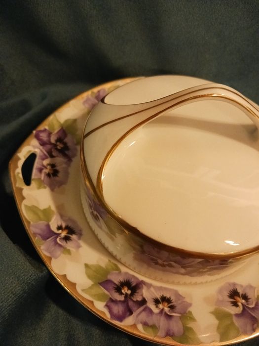 Rosenthal maselnica Chryzantheme Victoria Luise bratki