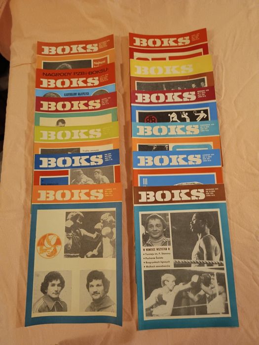 Miesięcznik Boks kompletny 1979 rok