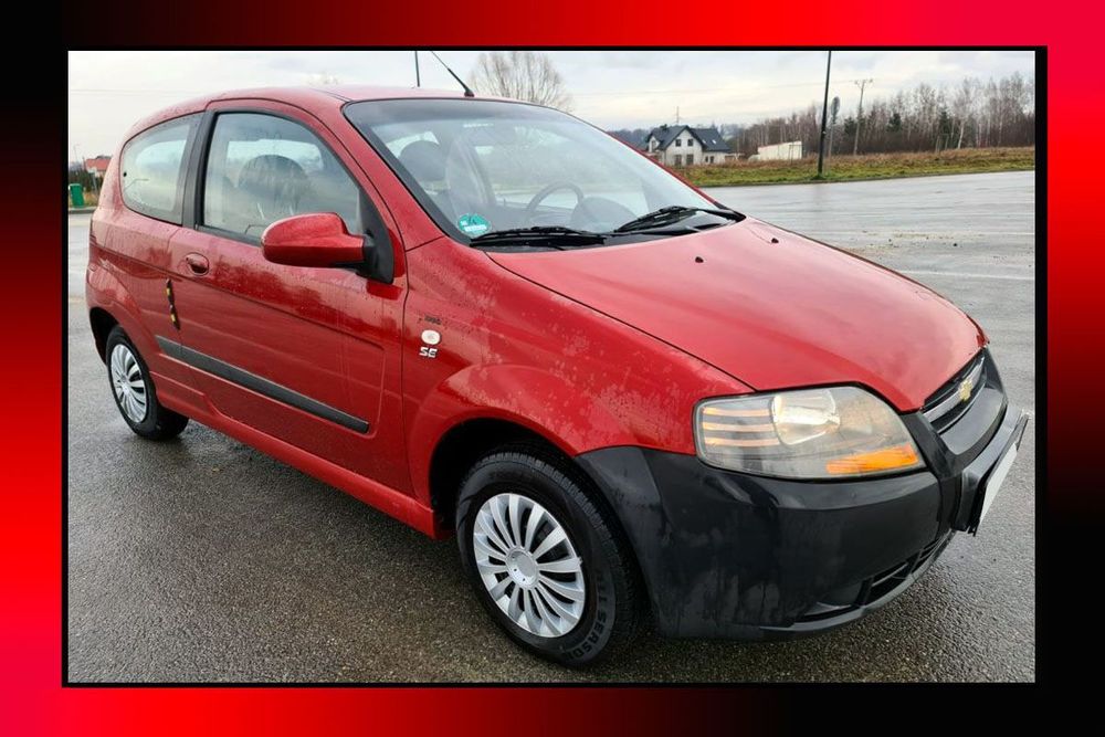 Chevrolet Kalos AVEO 1.1i BENZYNA 72KM – Klima – IDEALNA – Okazja z Niemiec