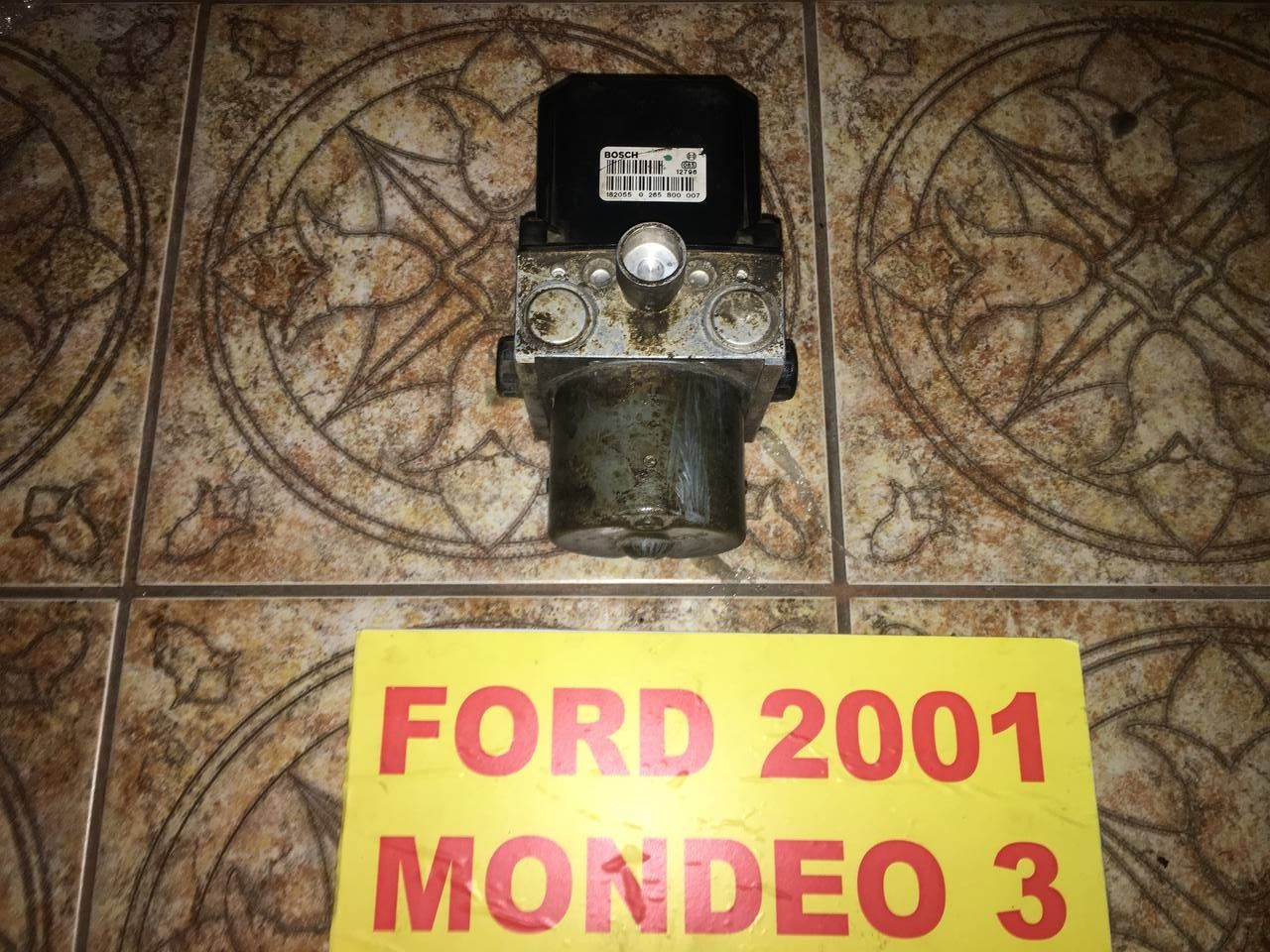 Главный цилиндр тормозной вакуум блок ABS Ford Mondeo 3 2001г.в. 2.0TD