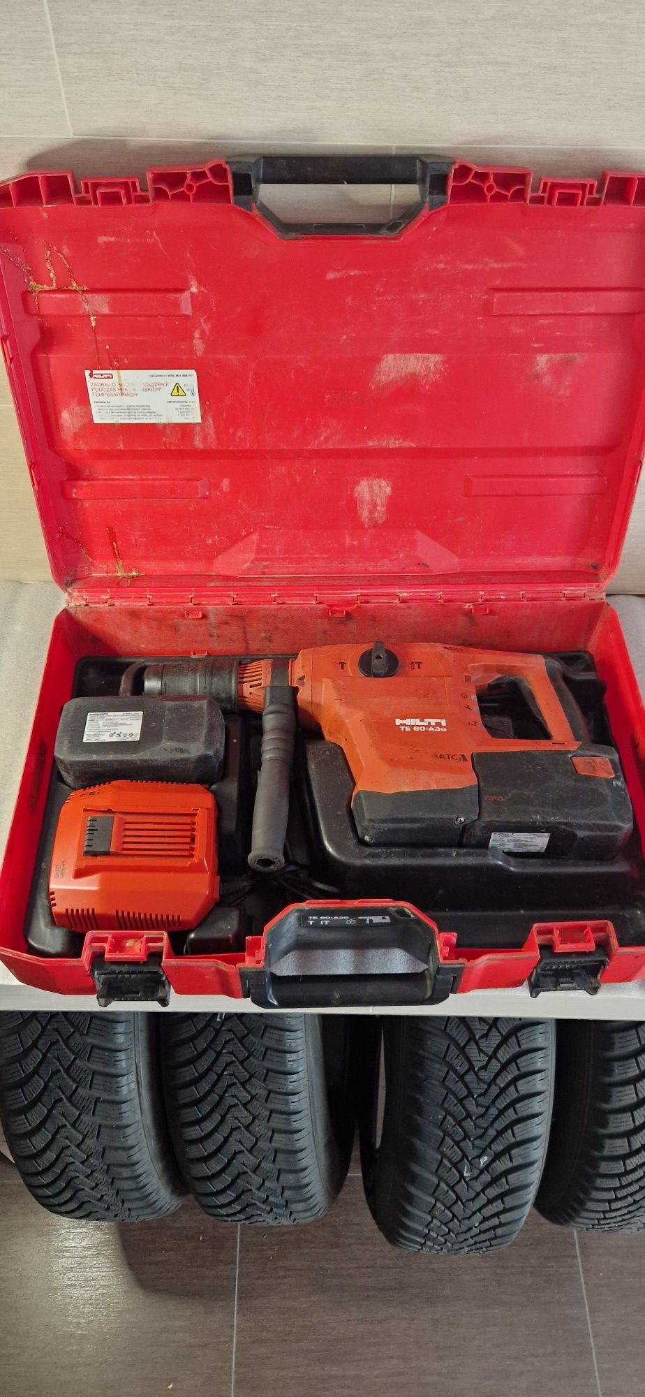 Hilti TE 60-A36 młotowiertarka akumulatorowa SDS MAX