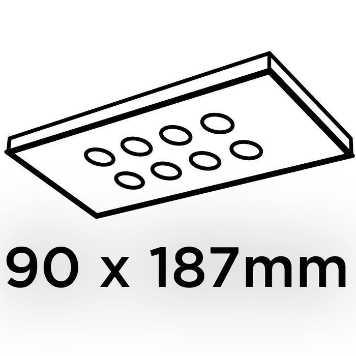 Szlifierka Oscylacyjna 260W, Stopa 90 X 187 Mm