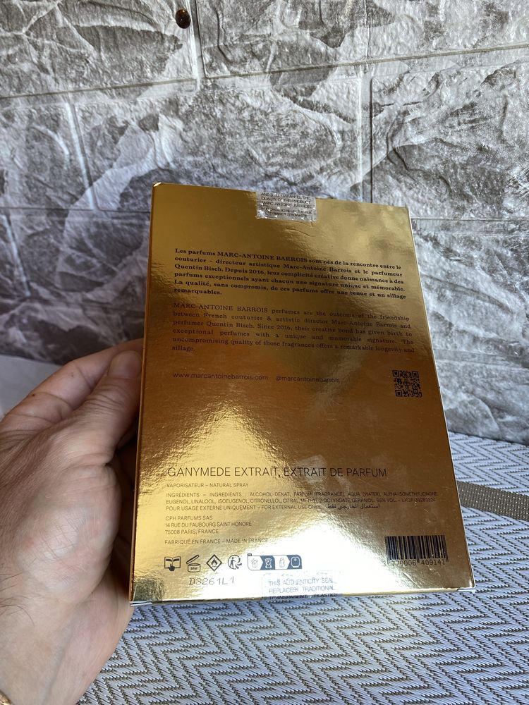 Marc-Antoine Barrois Ganymede Extrait Парфуми