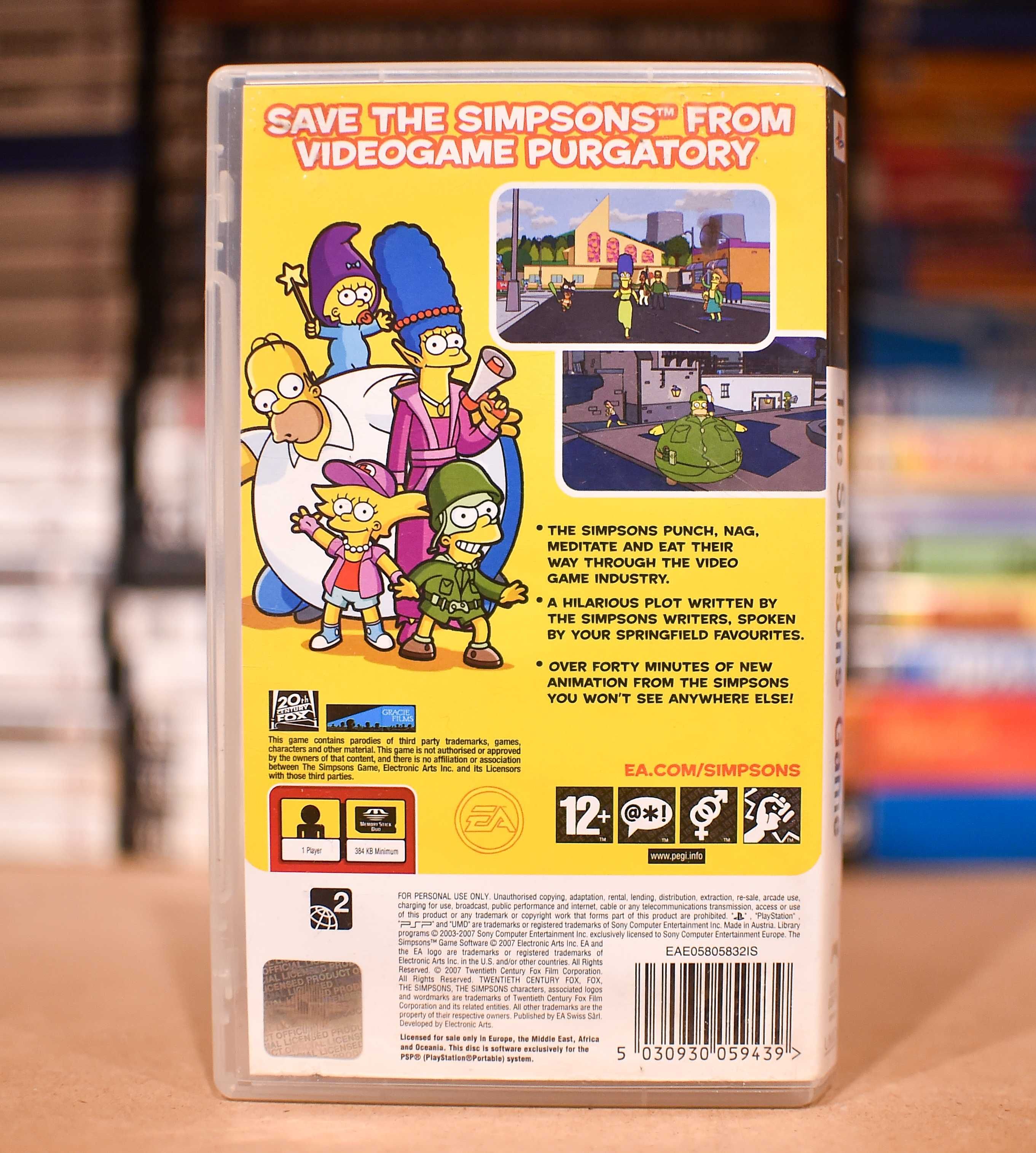 PSP # The Simpsons Game