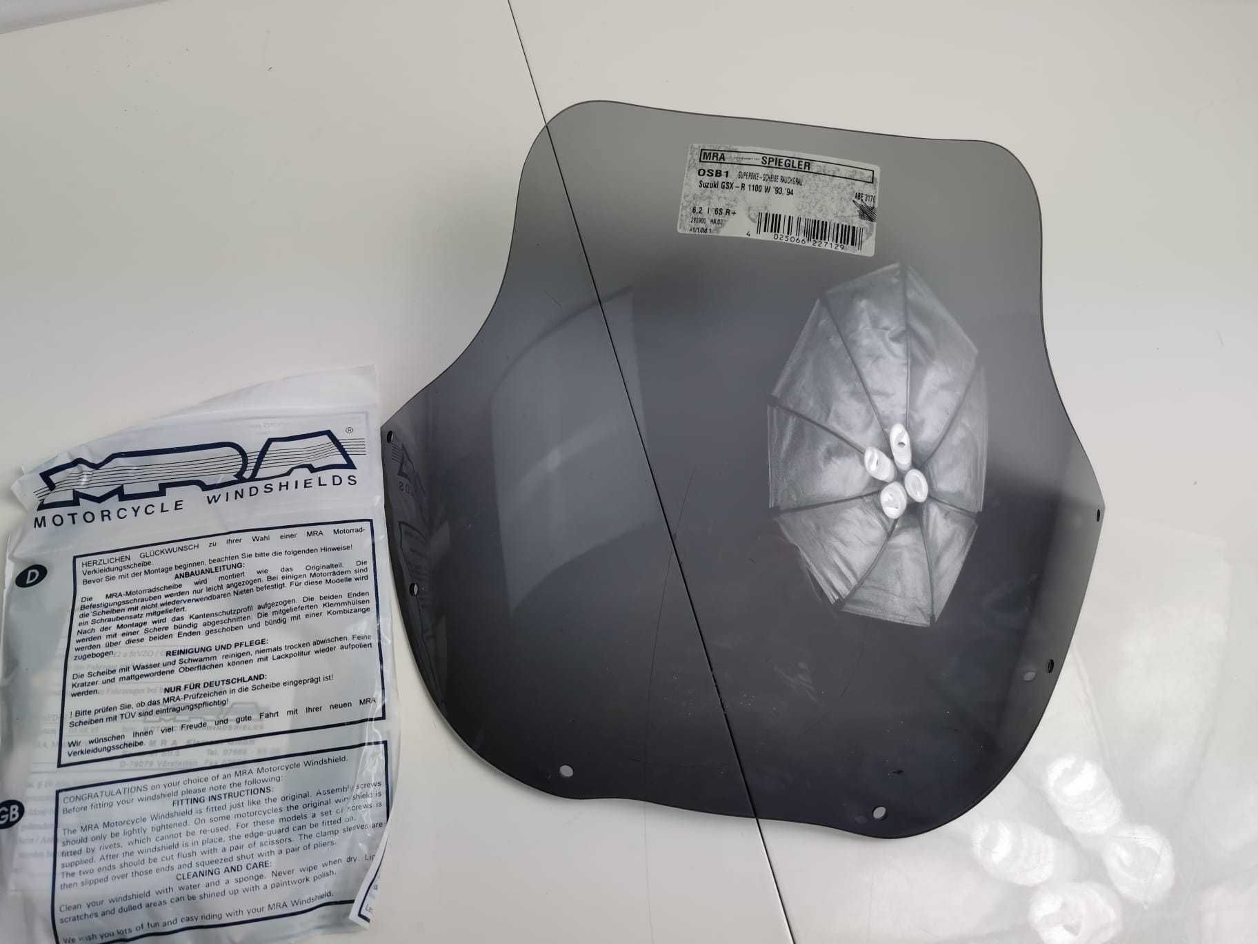 Szyba przód owiewka MRA GSX-R 1100W 93 - 94 Standart