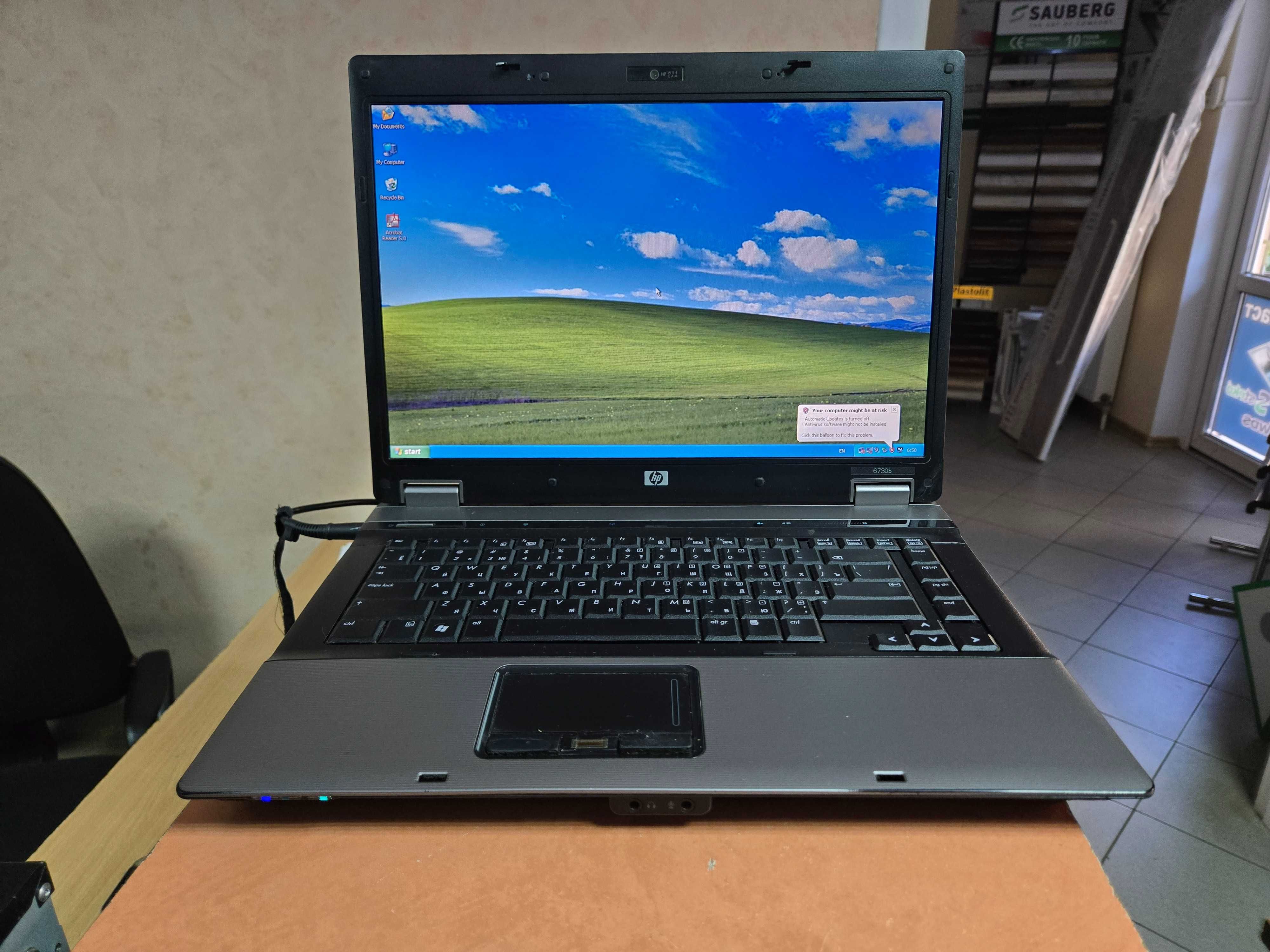 Ноутбук HP Compaq 6730b Windows XP SP2 (COM порт)