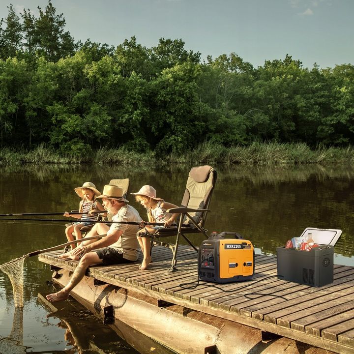 Eco Cichy 58db 18kg Agregat Prądotwórczy Inwertorowy 2.3kw Generator P