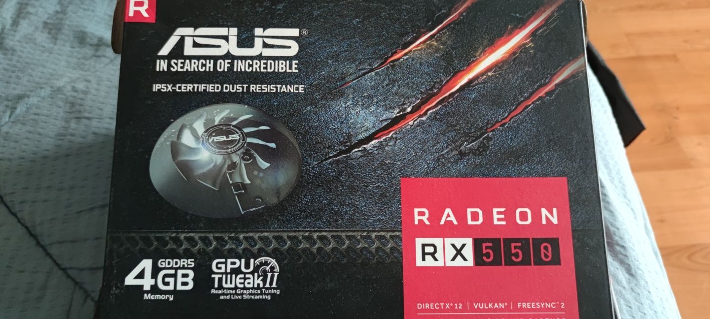 Відеокарта AMD Radeon RX550 4 GB