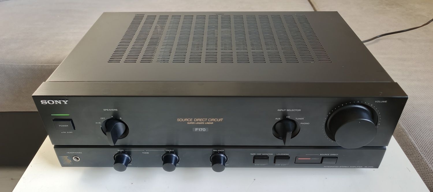 SONY TA-F170 zintegrowany wzmacniacz stereo HI-FI. Fajny stan.