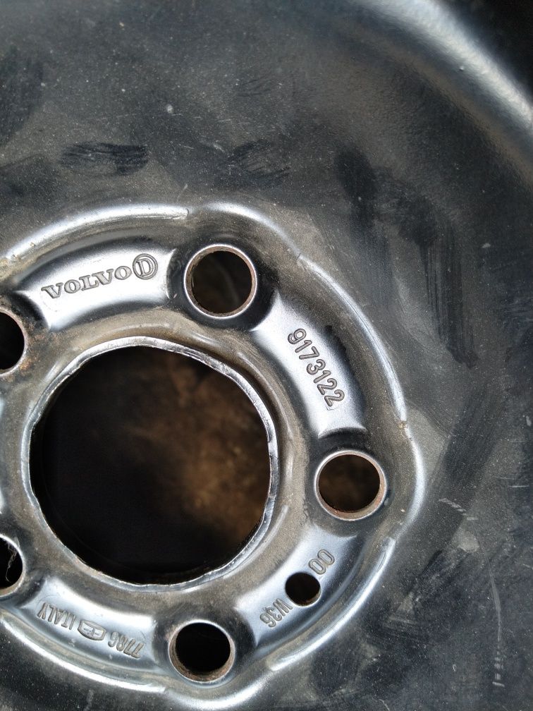 Koło zapasowe Volvo V70 S80 5x108 felga stalowa 16 et49 ,