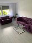 Dwie sofy  chesterfielt glamour