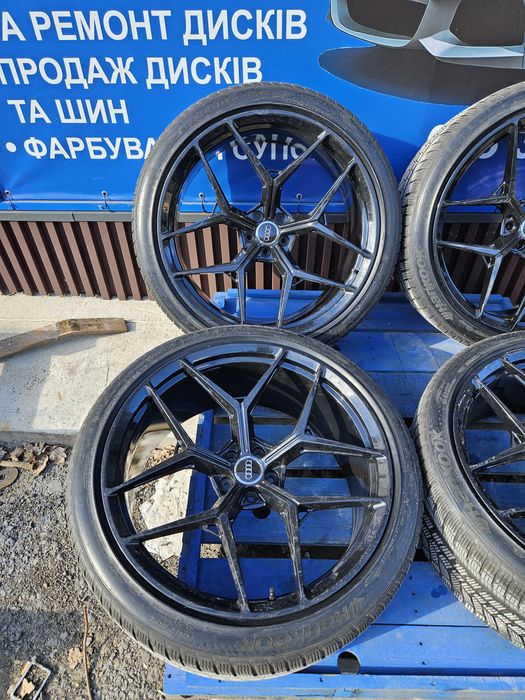 Goauto диски шини на Audi Q8 5/112 r23 et10 з гумою 295 35 r23 квітнев