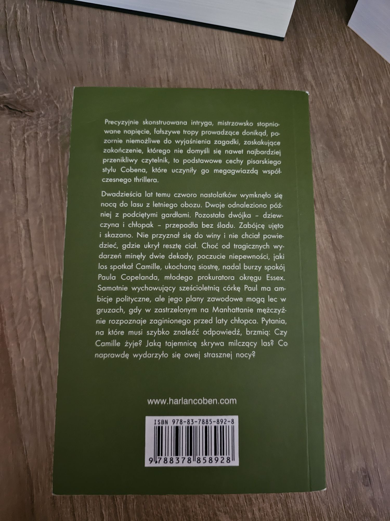 Książka Harlan Coben W głębi lasu