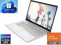 HP 17.3FHD IPS Ryzen 5-7520  8X4,3GHz 512SSD Win 11