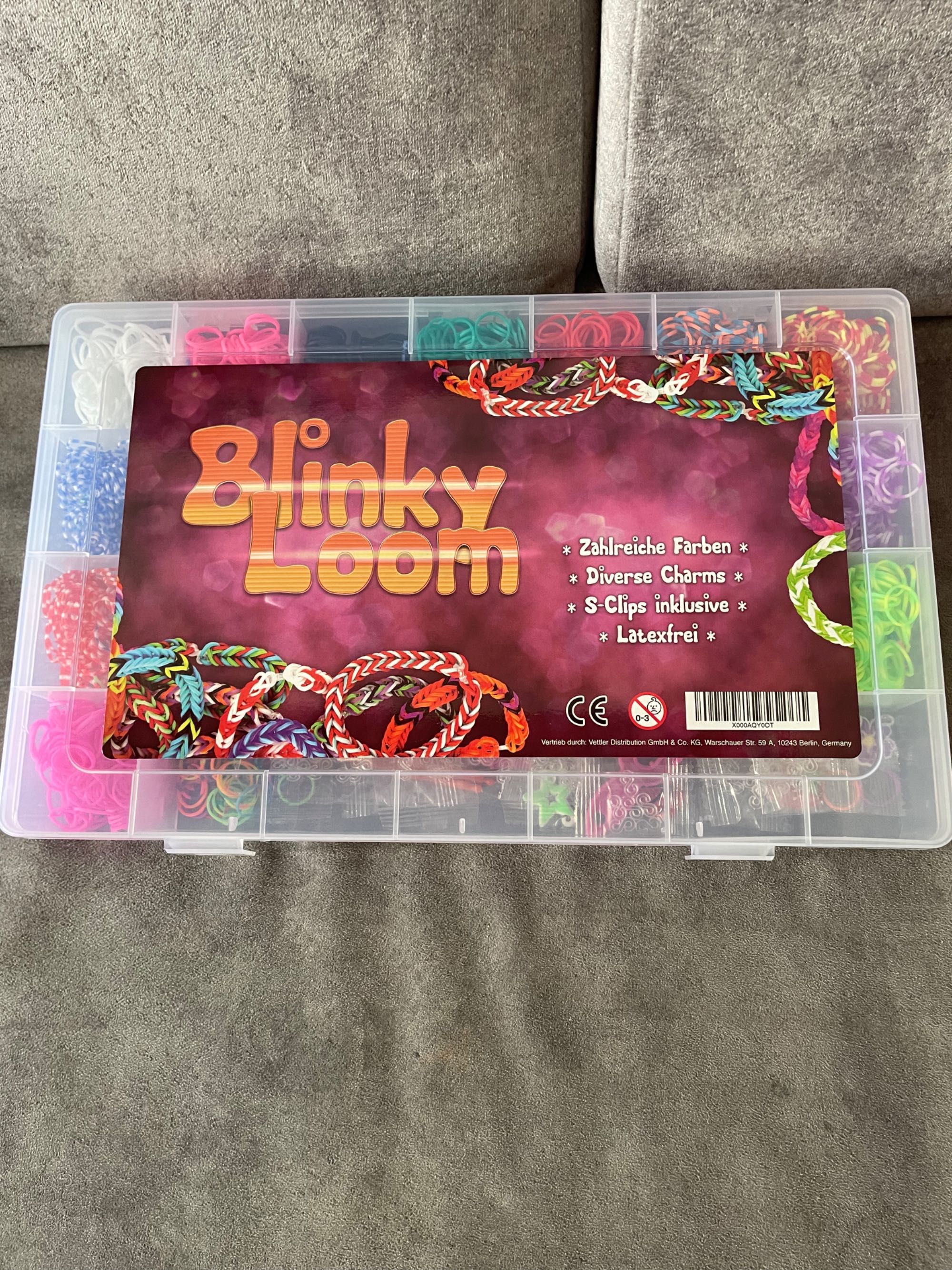 Zestaw do robienia bransoletek, duży, Blinky Loom