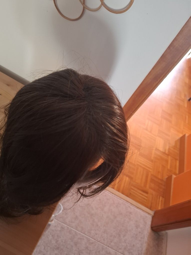 Peruca tipo topper