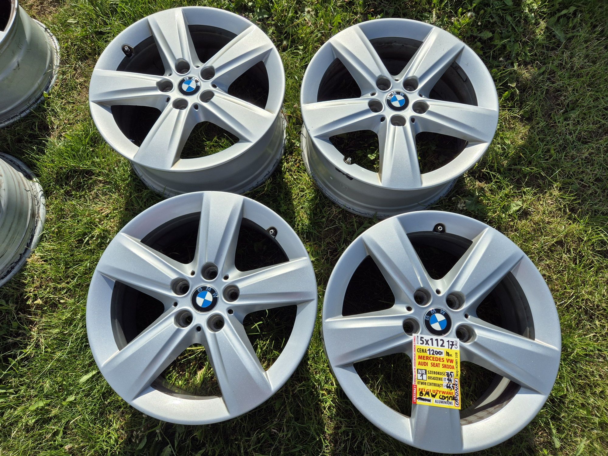 Alufelgi 5x112 17cali VW AUDI SEAT SKODA Bmw MERCEDES