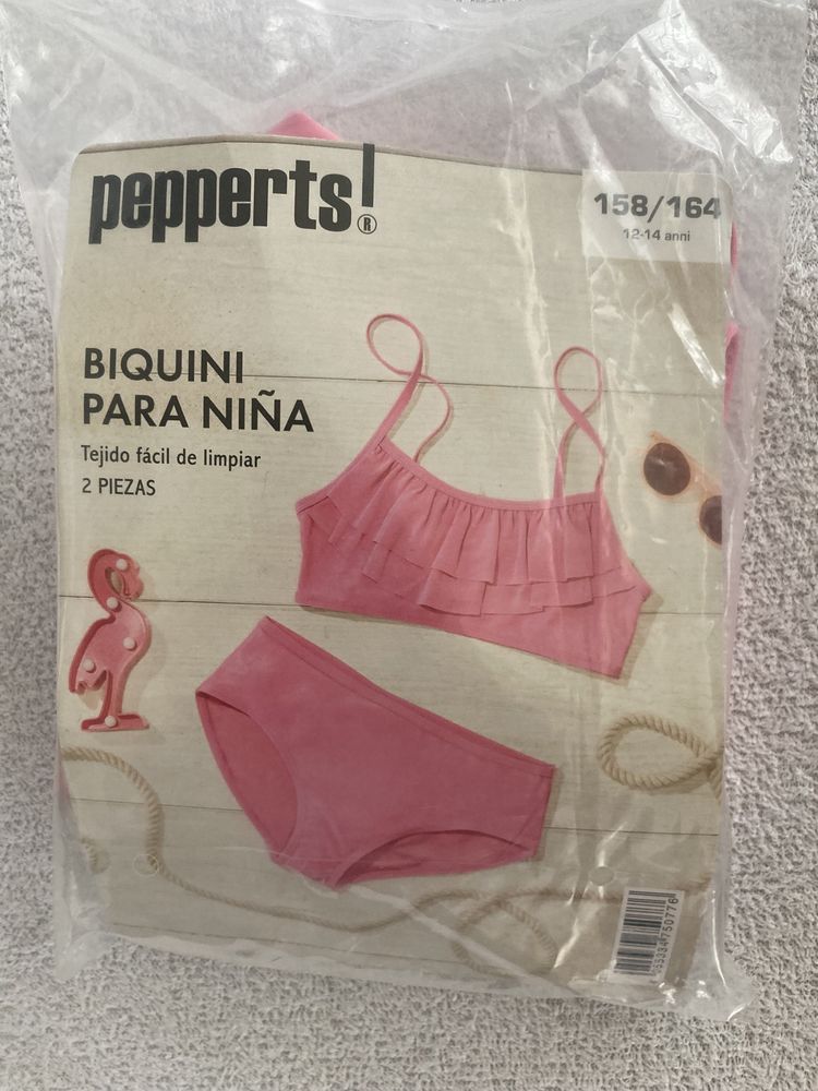 Biquini rosa para crianca