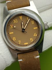 Часы Годинник наручний Tandorio Каліфорнія Seiko MH35 Unimatic