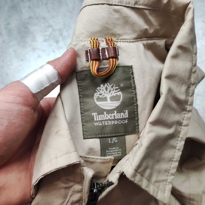 MĘSKA Lekka Kurtka Elegancka PREMIUM Harington Timberland Haft Logo