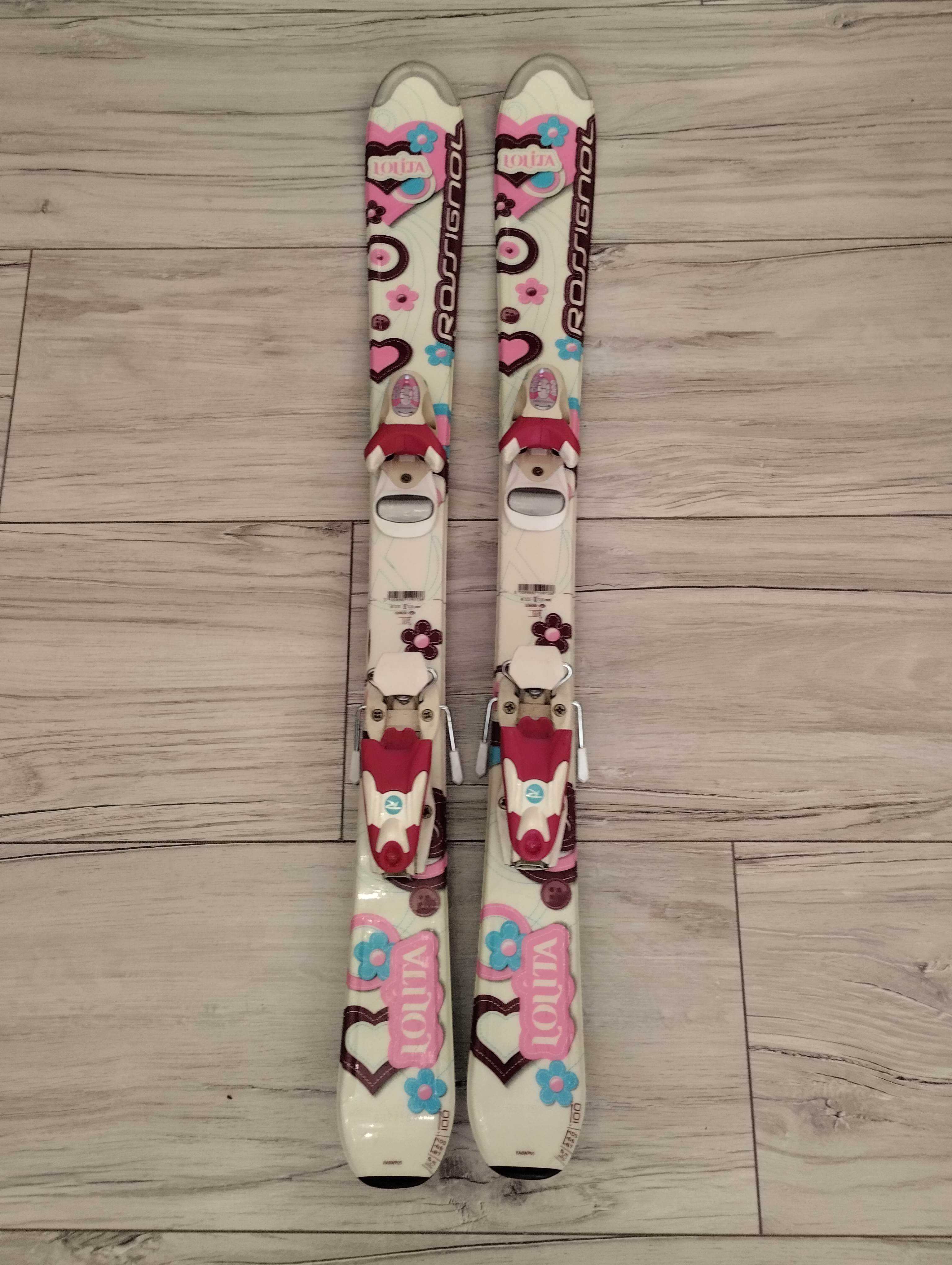 Narty Rossignol RADICAL LOLITA  + buty Rossignol Fun Girl