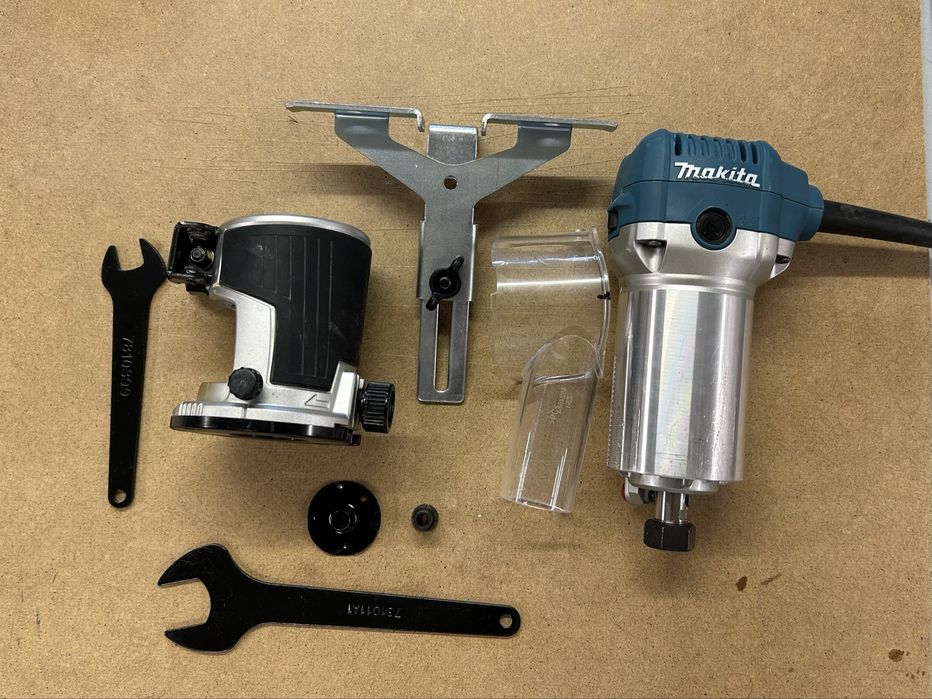 Frezarka Makita RT0700C  akcesoria krawedziowka krawedziow