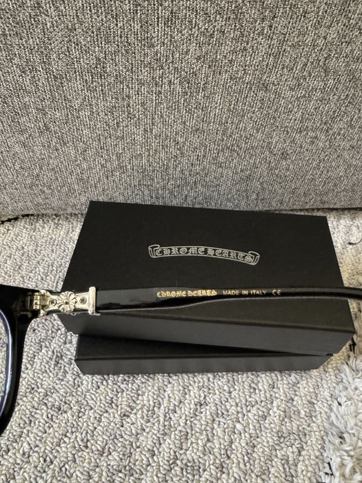 Окуляри Chrome Hearts хром хартс black