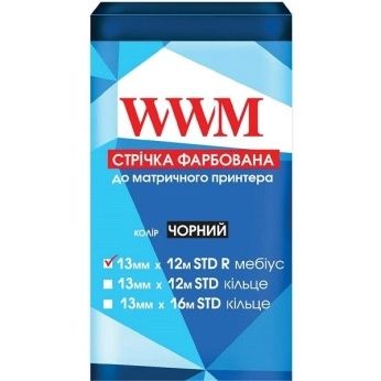Лента красящая WWM 13мм х 12м