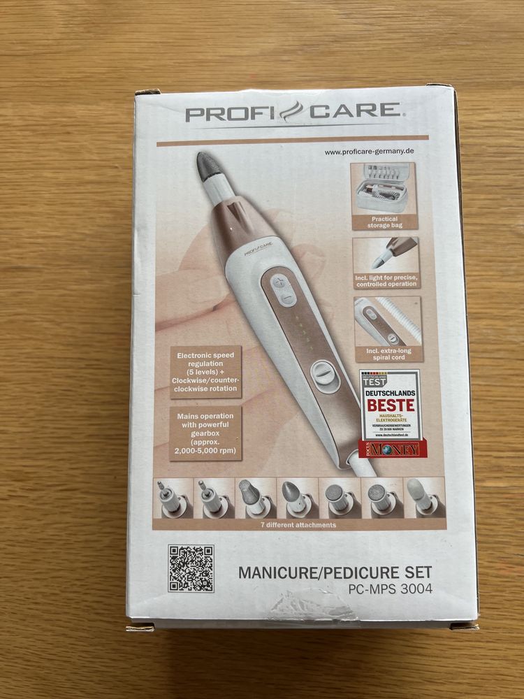 Zestaw do manicure i pedicure PROFICARE PC-MPS 3004  MPS 3004