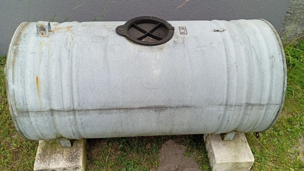 Beczka cynkowa na wodę