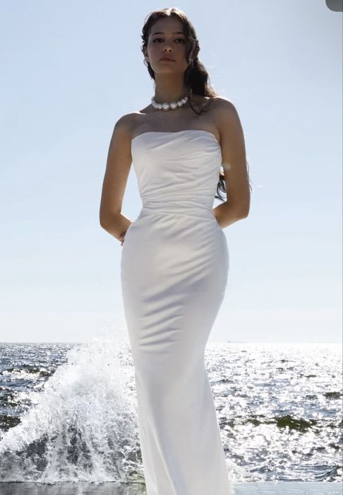 Молочна футлярна сукня Gepur, розмір xs