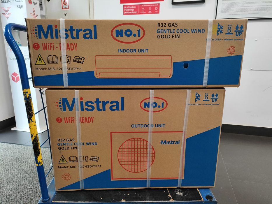 Klimatyzator Mistral 3.5 kw Podgrzewaną taca skroplin