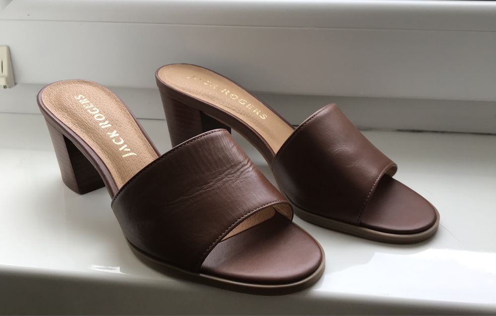 Шльопанці жіночі  шкіряні