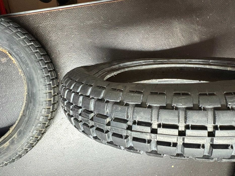 Opony oryginał Stomil do motorynki + felga tył