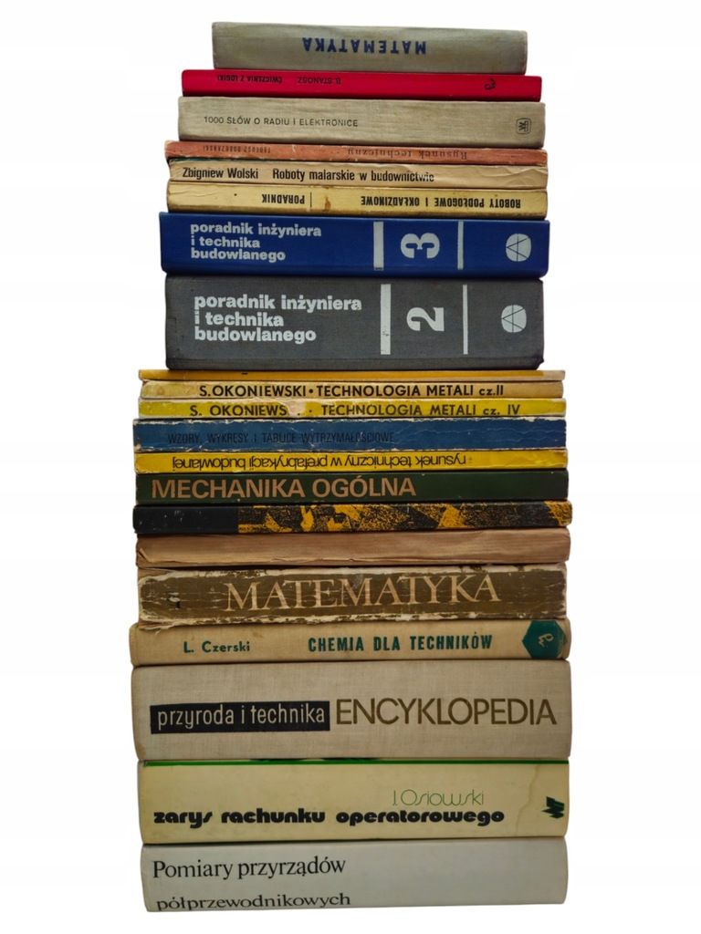 21x Technika Metale Budownictwo Matematyka Rysunek Mechanika