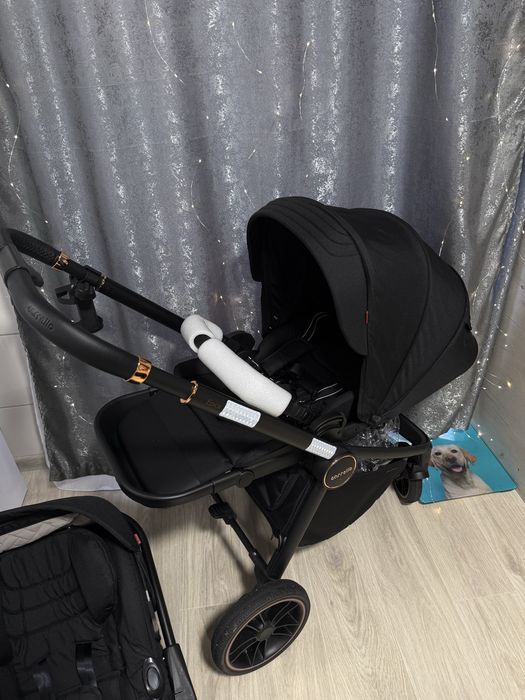 Коляска 3 в 1 Carrello Epica CRL-8511/1 Space Black/Чорний