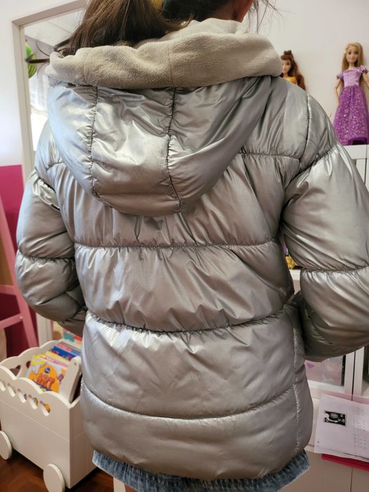 Casaco inverno alcochoado prata Tuc Tuc