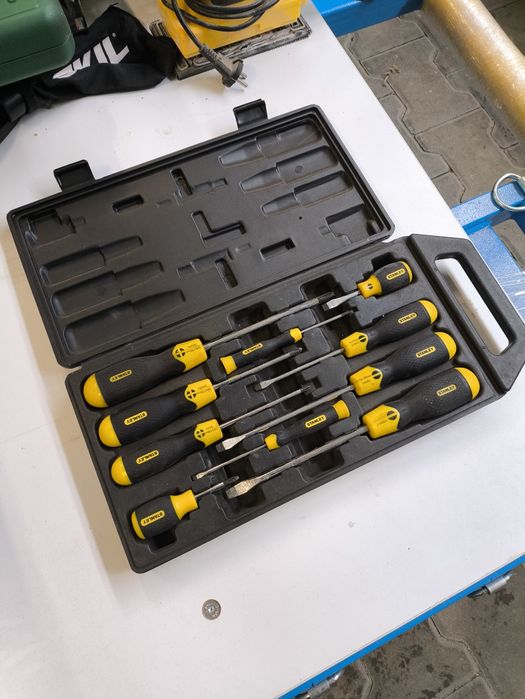 Zestaw śrubokrętów Stanley 10 sztuk - nowe