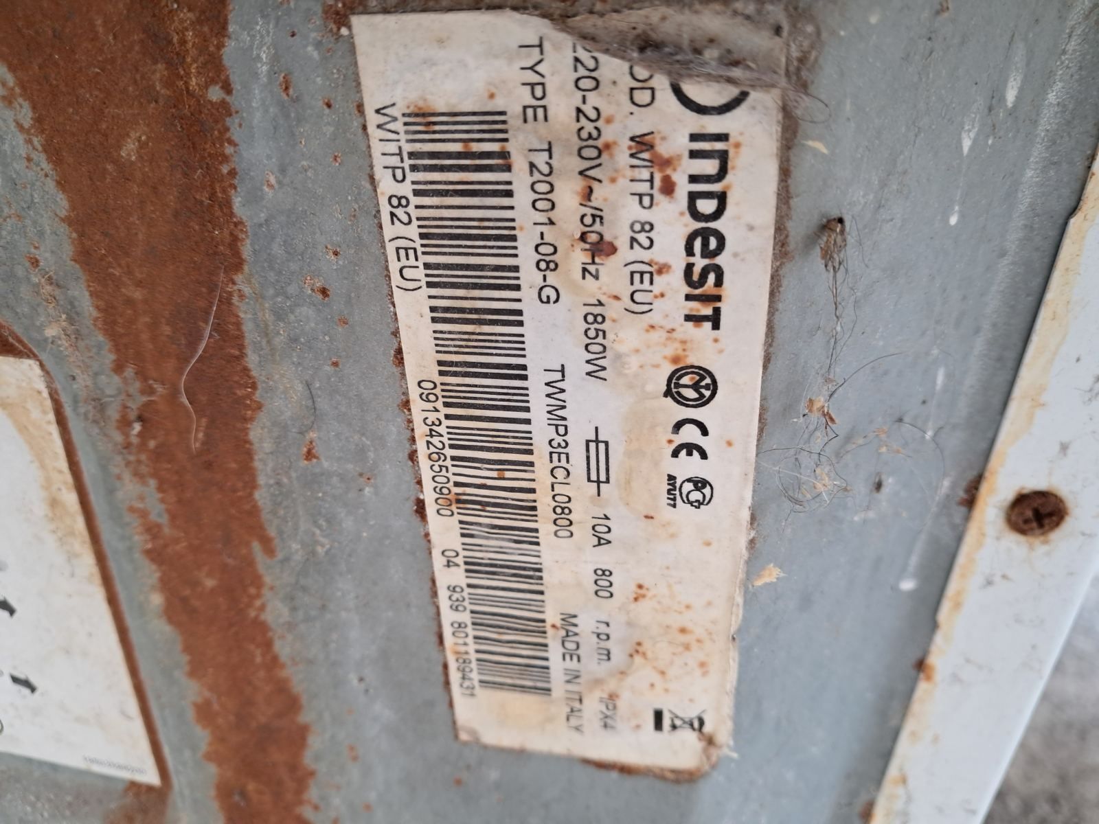 Стиральная  машинка  indesit witp 82(можно на запчасти(