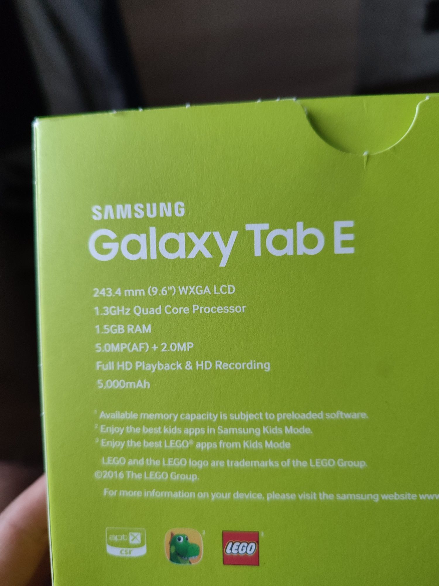Samsung Galaxy TAB E